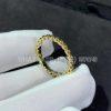 Custom Jewelry Van Cleef & Arpels Perlée pearls of gold ring, 18K yellow gold medium model ring VCARO3Y500