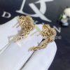 Custom Jewelry Van Cleef & Arpels Vintage Alhambra earrings 18K rose gold and Diamond VCARP2R500