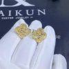 Custom Jewelry Van Cleef & Arpels Vintage Alhambra earrings 18K yellow gold VCARO1IH00