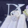 Custom Jewelry Van Cleef & Arpels Vintage Alhambra ring 18K white gold, Diamond and Mother-of-pearl VCARF48900