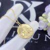 Custom Jewelry Van Cleef & Arpels Zodiaque medal Leonis (Leo) 18K yellow gold VCARP7SO00