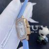 Custom Watches Harry Winston Emerald Collection 18k Rose Gold and white mother-of-pearl Dial Quartz Watch EMEQHM18RR006
