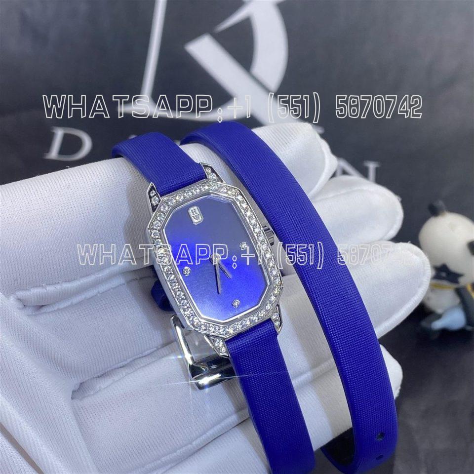 Custom Watches Harry Winston Emerald Collection 18k White Gold Quartz Watch EMEQHM18WW001