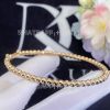 Custom Jewelry Van Cleef & Arpels Perlée pearls of gold bracelet medium model 18K rose gold VCARO7A700