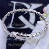 Custom Jewelry Bulgari Serpenti Viper 18 kt white gold bracelet 359404