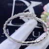 Custom Jewelry Bulgari Serpenti Viper 18 kt white gold bracelet 359404