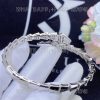 Custom Jewelry Bulgari Serpenti Viper 18 kt white gold bracelet 359404