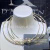 Custom Jewelry Cartier Juste un Clou necklace, small model, 18K yellow gold set with N7424422