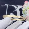 Custom Jewelry Cartier Love bracelet small model, 18K yellow gold and 6 Diamonds B6047217