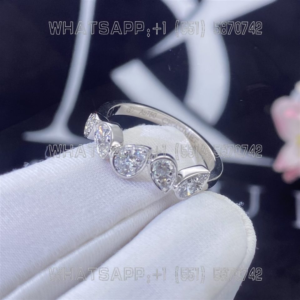 Custom Jewelry Chaumet Paris JosÉphine Ronde D'aigrettes Ring White Gold and Diamonds 083668