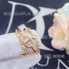 Custom Jewelry Hermes Alchimie Hermes ring 18k Rose Gold and Diamonds
