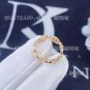 Custom Jewelry Hermes Chaine d’ancre Enchainee ring 18k Rose Gold, small model H110025B
