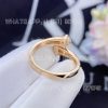 Custom Jewelry Marli Cleo Full Diamond Slim Ring In Rose Gold CLEO-R8