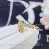 Custom Jewelry Marli Cleo Full Diamond Slim Ring In Yellow Gold CLEO-R8