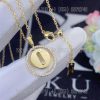 Custom Jewelry Messika Lucky Move PM Yellow Gold For Her Diamond Necklace 07396-YG
