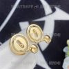Custom Jewelry Messika Lucky Move Stud Earrings Yellow Gold For Her Diamond Earrings 11571-YG