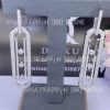Custom Jewelry Messika Move 10th Anniversary XL White Gold Diamond Earrings 06823-WG