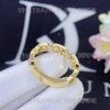 Custom Jewelry Messika Move Link Multi Pavé Yellow Gold For Her Diamond Ring 12012-YG