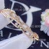 Custom Jewelry Messika Move Link Multi Rose Gold For Her Diamond Bracelet 12187-PG