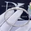 Custom Jewelry Messika Move Noa Bangle PM White Gold For Her Diamond Bracelet 10092-WG