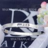 Custom Jewelry Messika Move Noa Bangle PM White Gold For Her Diamond Bracelet 10092-WG