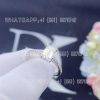Custom Jewelry Tiffany Novo® Emerald-cut Engagement Ring with a Pavé Diamond Platinum Band Main stone 1ct