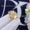 Custom Jewelry Tiffany Victoria™ Vine Bypass Ring in Yellow Gold with Diamonds 69524133