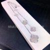 Custom Jewelry Van Cleef & Arpels Magic Alhambra 6 motifs necklace, White Gold and Diamond VCARN9MP00
