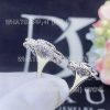 Custom Jewelry Van Cleef & Arpels Magic Alhambra Between the Finger ring 18K white gold and Diamond VCARN9WT00