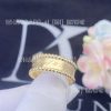 Custom Jewelry Van Cleef & Arpels Perlée signature ring 18K yellow gold VCARO3Y600