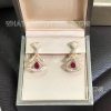 Custom Jewelry Bulgari Divas” Dream Diamond Earring 18K Rose Gold 356954