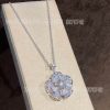 Custom Jewelry Bulgari Divas’ Dream Necklace 18K White Gold Set Diamonds 350854