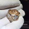 Custom Jewelry Bulgari Divas’ Dream Ring 18K Rose Gold and mother-of-pearl Ring AN856775