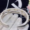 Custom Jewelry Buccellati Macri Giglio Bracelet in White Gold