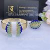 Custom Jewelry Cartier Cactus de Cartier Ring in 18K Yellow Gold, chrysoprase and lapis lazuli N4753400