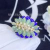 Custom Jewelry Cartier Cactus de Cartier Ring in 18K Yellow Gold, chrysoprase and lapis lazuli N4753400