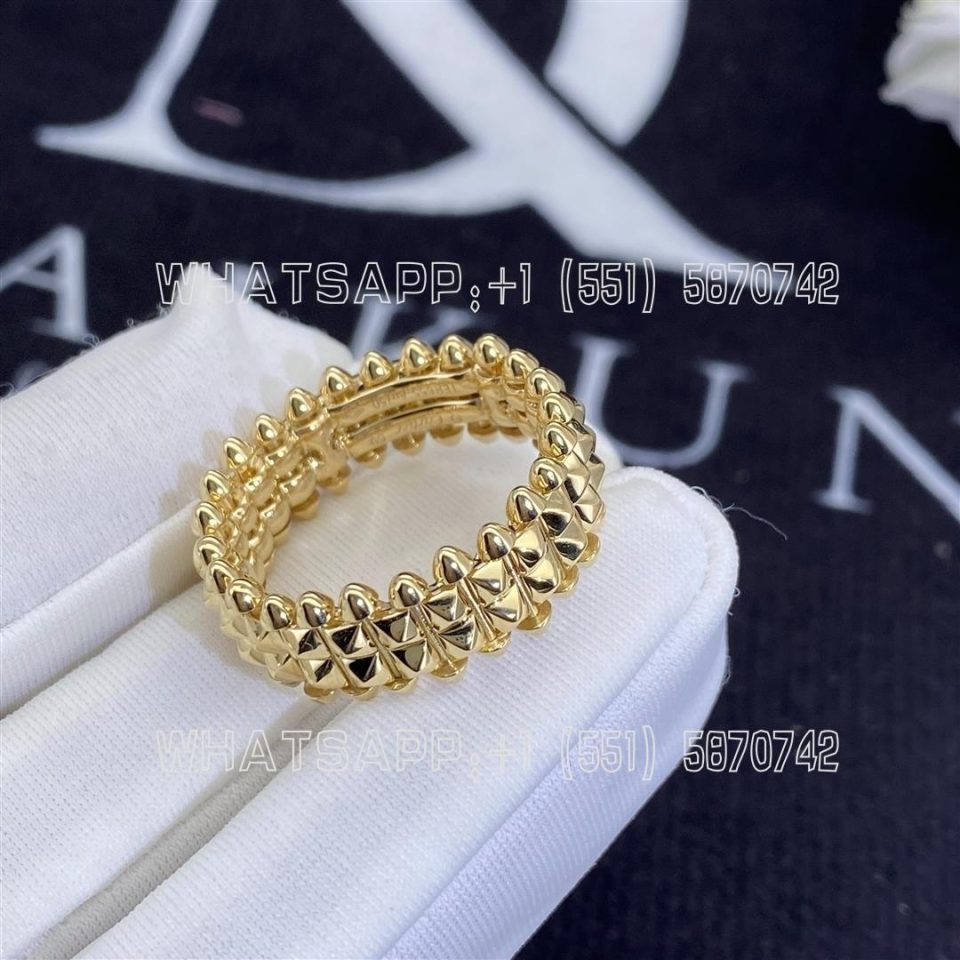 Custom Jewelry Cartier Clash de Cartier ring, double-row model B4238300