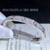 Custom Jewelry Cartier Love De Love Bracelet 18K White Gold N6033602