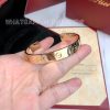 Custom Jewelry Cartier Love De Love Bracelet Open bracelet 18K Yellow Gold B6064617 – Width 9mm