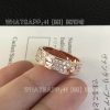 Custom Jewelry Cartier Love Rings 18K Rose Gold B4087600