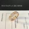 Custom Jewelry Cartier Love Rings 18K Rose Gold B4087600