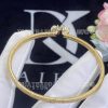 Custom Jewelry Cartier Écrou de Cartier Bracelet Yellow Gold and Diamond