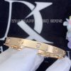 Custom Jewelry Cartier Love Bracelet 4 Diamonds Rose Gold and Diamonds B6069917
