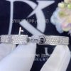 Custom Jewelry Cartier Love Bracelet in 18K White Gold and Pave Diamonds N6717617 – Width 6.7 mm