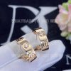 Custom Jewelry Cartier Love Earrings 2 Diamonds and 18K Rose Gold B8301218