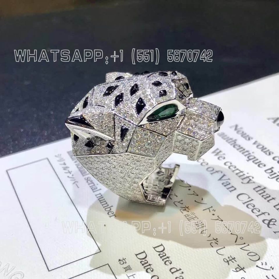 Custom Jewelry Cartier Panthère de Cartier Ring 18K white gold H4179600
