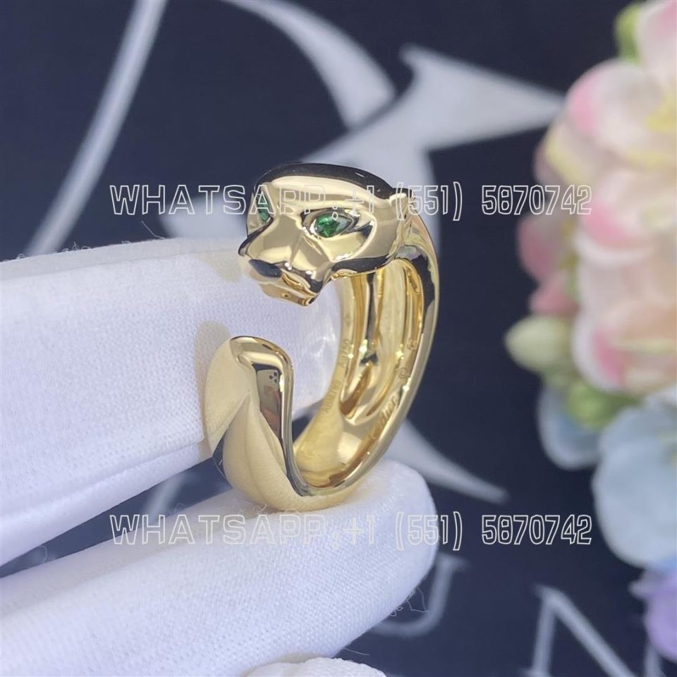 Custom Jewelry Cartier Panthère de Cartier ring, 18K yellow gold B4085900