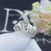 Custom Jewelry Chanel CoCo Crush Ring Quilted Motif, Small Version, 18k White Gold J10570