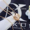 Custom Jewelry Chaumet Paris Bee My Love Pendant Medium Model Rose Gold and Diamonds 085420