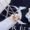 Custom Jewelry Chaumet Paris Bee My Love Pendant Medium Model Rose Gold and Diamonds 085420